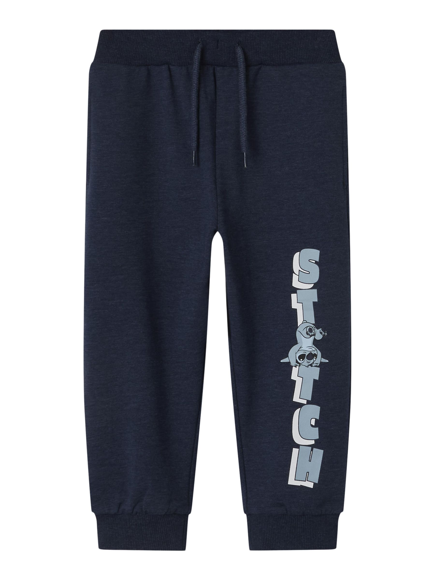 STITCH SWEAT PANTS - Toddler Boys' | Blue | NAME IT Sweden
