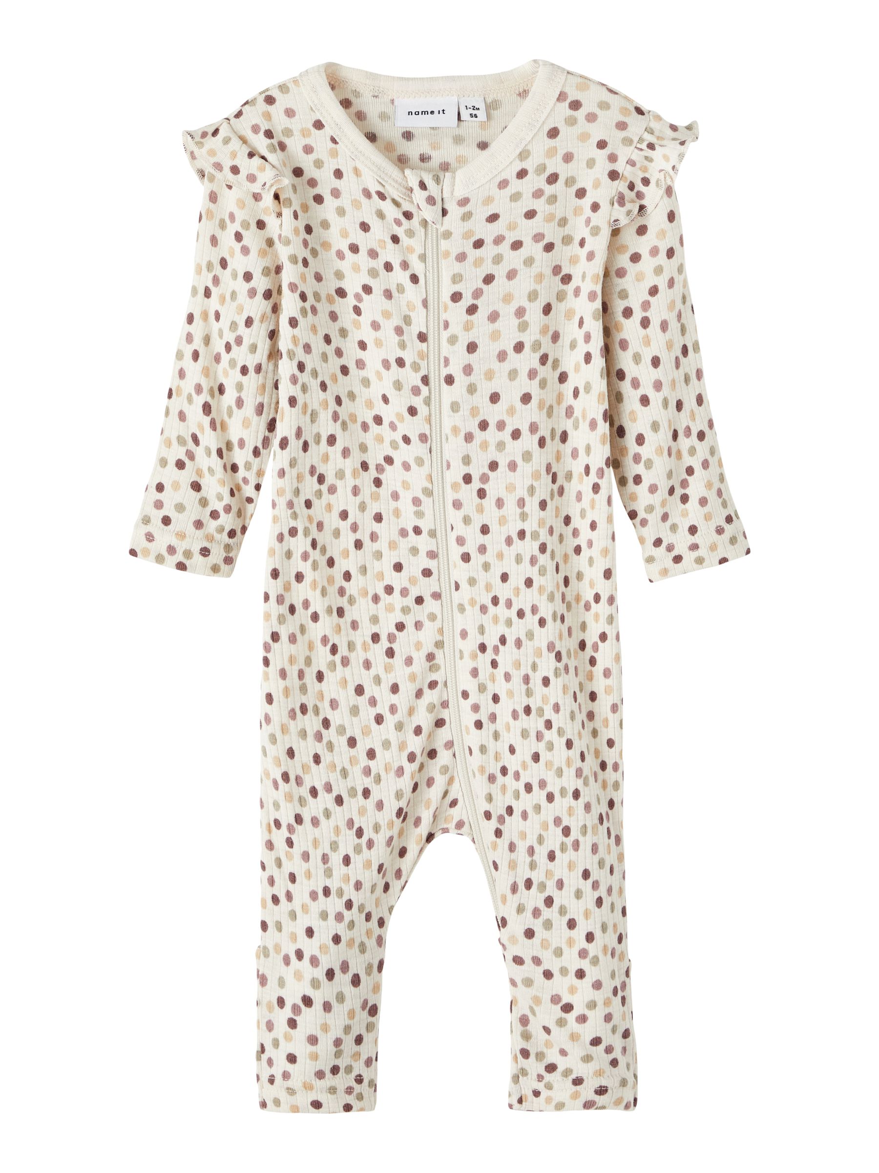 Unaduna Wollen jumpsuit 2 in 1 feet - light mazarin: fijn