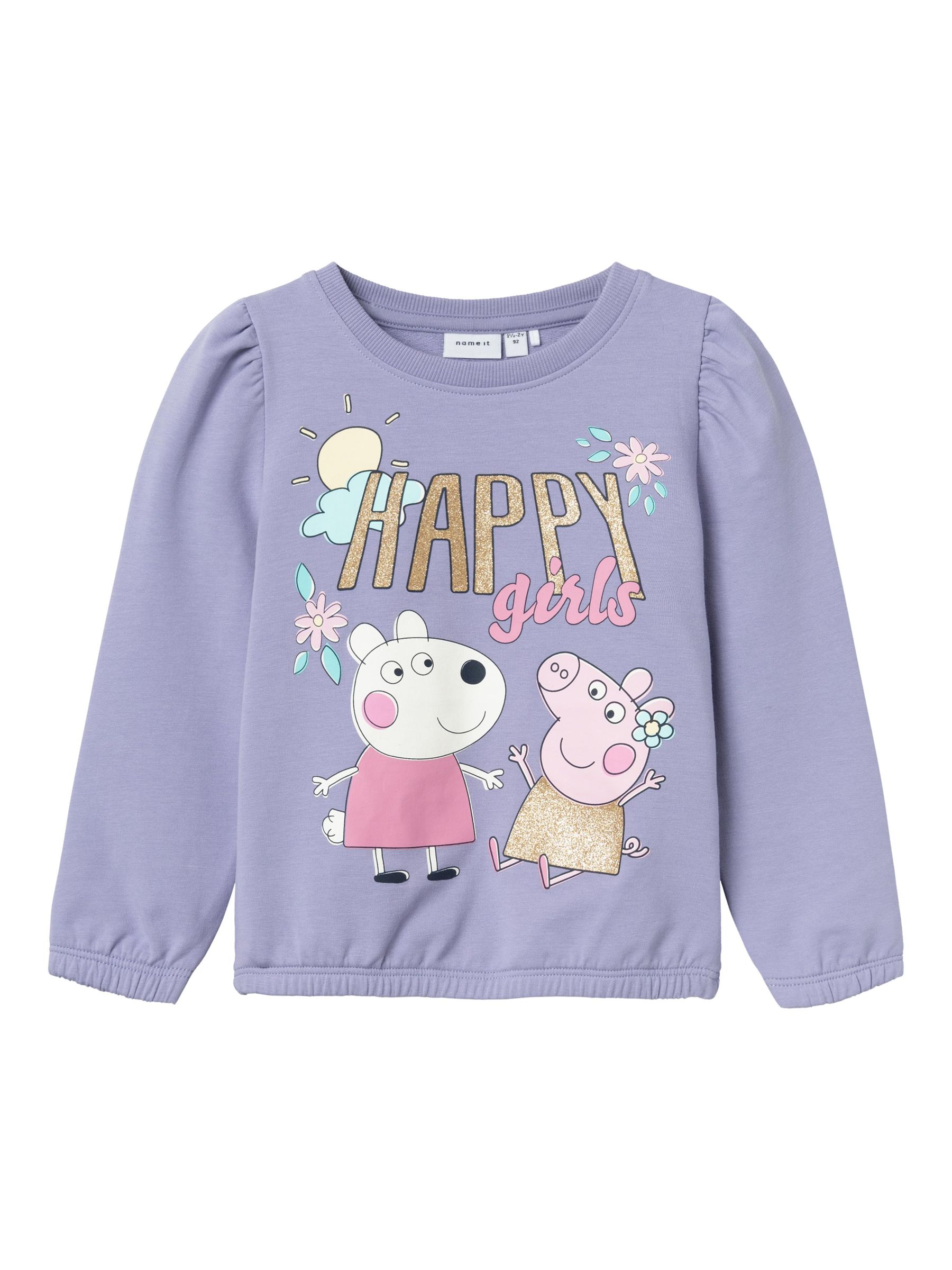 Kinder/Kinder Penguin Peppa Pig Packaway Waterdichte Jas (Ruimteblauw/Arctisch | REGATTA
