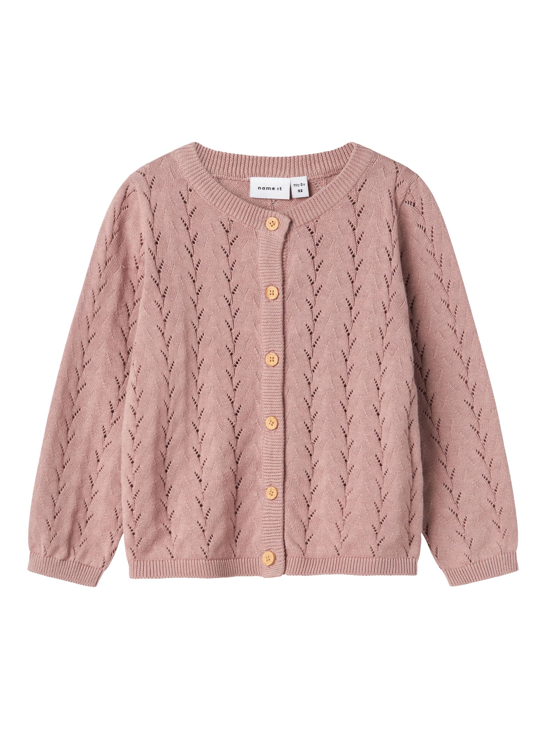 Miccina Mädchen Bolero Strickjacke - Langärmelig Mit Knopf Für Kleinkinder