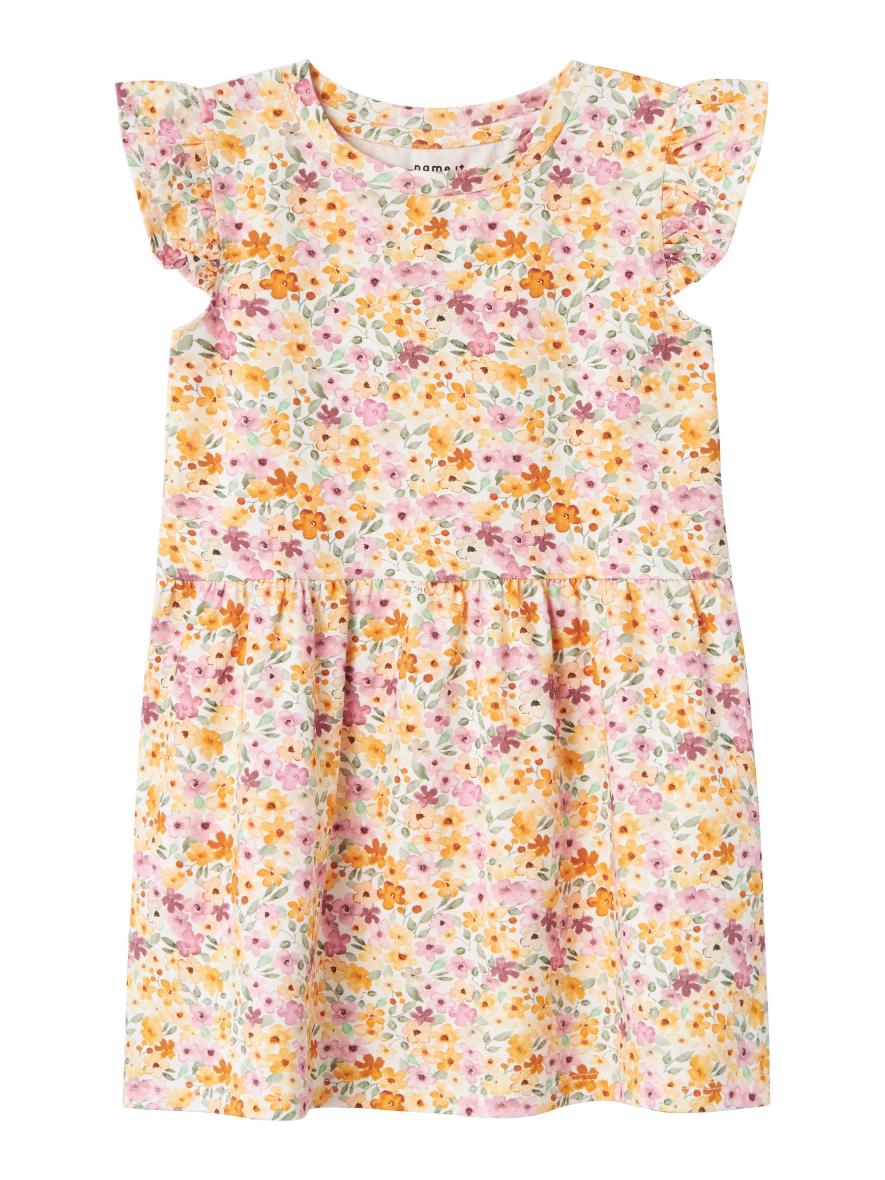 Baby Girl Dress In Beautiful Printed Design #ZD37