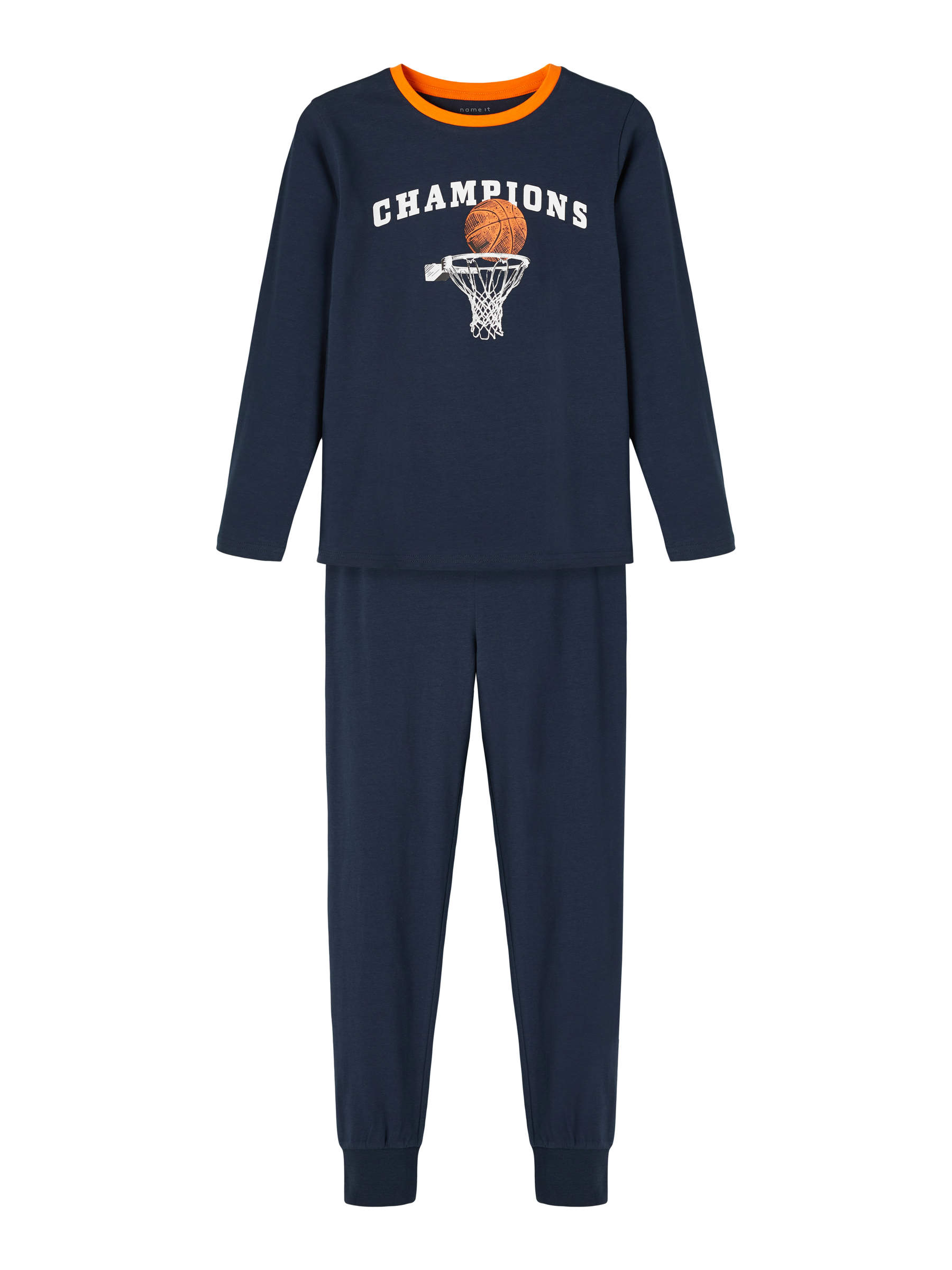 Basketbal Amerikaanse vlag zachte heren pyjama sets elastische