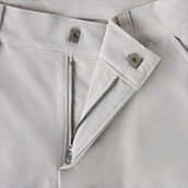 Hook button and  zip closure